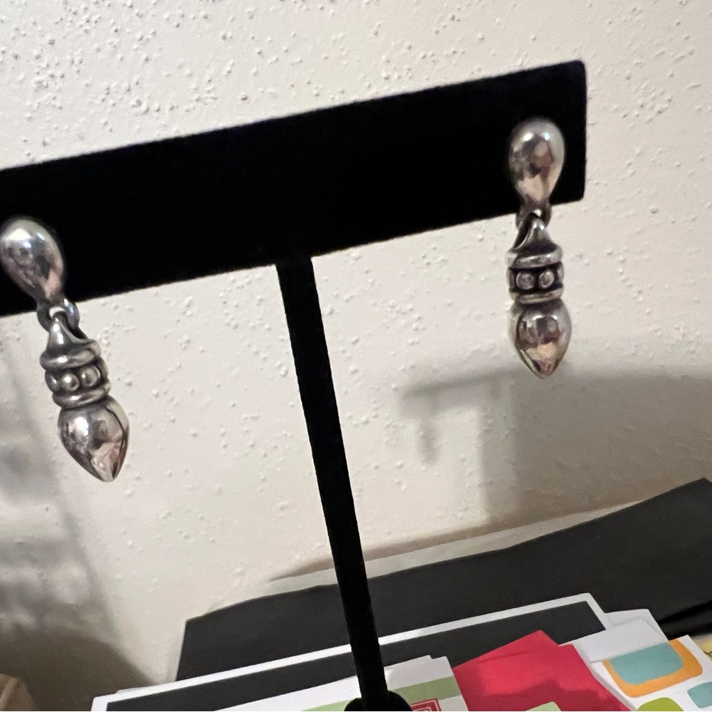 James Avery Silver Dangle Earrings